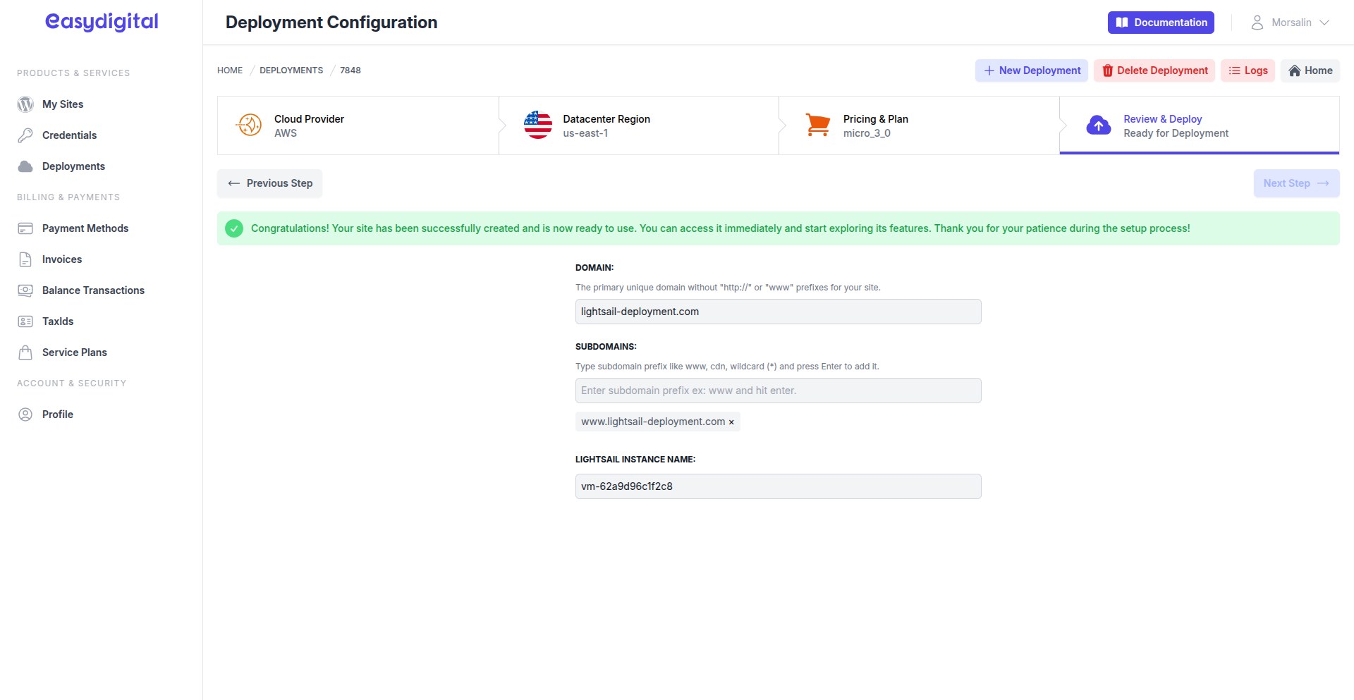 Instance Connected Instance Connected